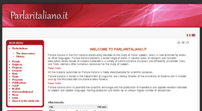 parlaritaliano.it