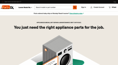 partsdr.com - parts dr - discount appliance parts online