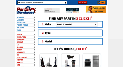 partswarehouse.com - find any repair part at partswarehouse.com