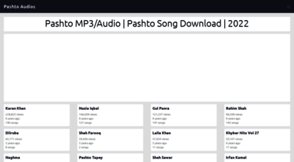 pashtoaudios.com - pashto mp3 audio songs music