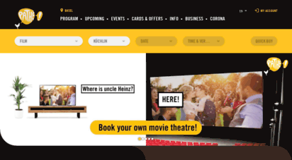 pathe.ch - pathé movie theater in basel