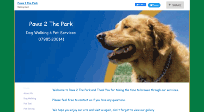 paws2thepark.co.uk