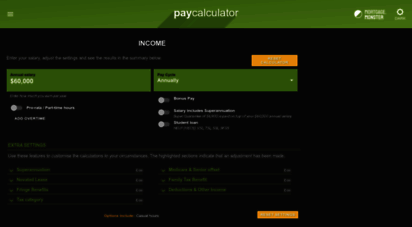 paycalculator.com.au - pay calculator
