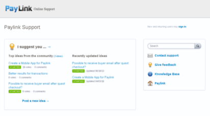 paylink.uservoice.com