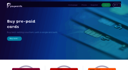 paywards.com - payment cards virtual card sales  paywards.com
