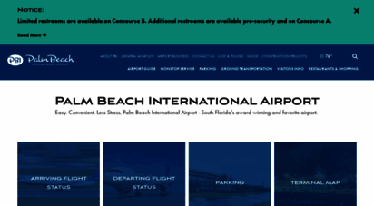 pbia.org - palm beach international airport  west palm beach, fl
