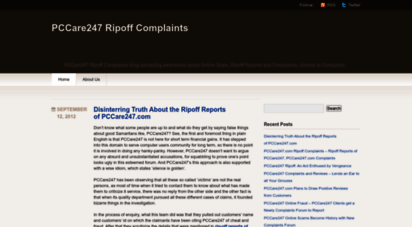 pccare247ripoffcomplaintsreviewscams.wordpress.com