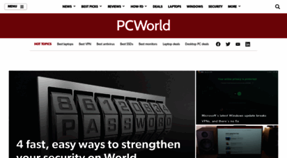 pcworld.com - pcworld - news, tips and reviews from the experts on pcs, windows, and more
