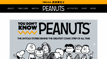 peanuts.com - home - peanuts