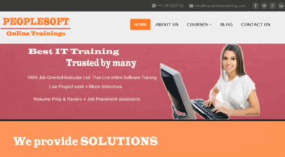peoplesoftonlinetrainings.com