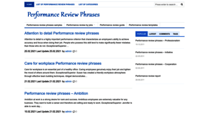 performancereviewphrases.info