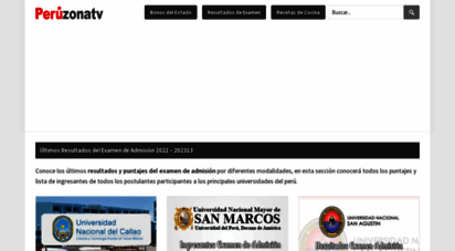 peruzonatv.com - peruzonatv: noticias, tramites y los resultados de examen 2021-2022