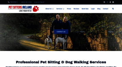 petsittersireland.com - pet sitters / dog walkers ireland - a nationwide service