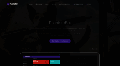 phantombot.tv - phantombot  multipurpose twitch chat bot