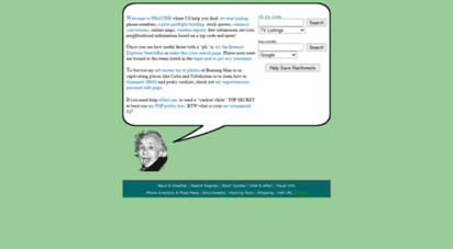phaster.com - ben´s search engine and us postal zip code guide