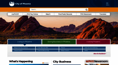 phoenix.gov - official website of the city of phoenix, arizona