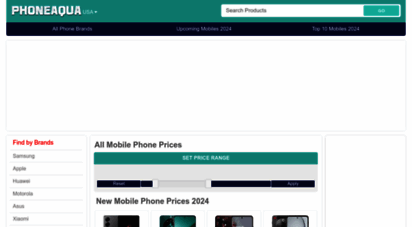 phoneaqua.com - mobile phone prices: new and best mobile prices and specs - phoneaqua