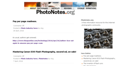photonotes.org