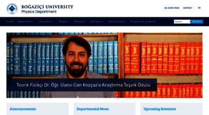 phys.boun.edu.tr - bogazici university physics department