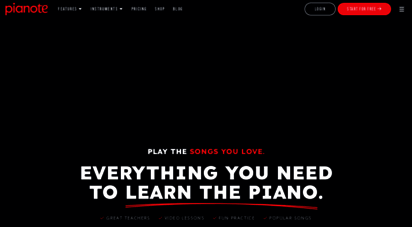 pianote.com - pianote - the better way to learn piano