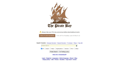 pirate-proxy-bay.org - download music, movies, games, software! the pirate bay - the galaxy´s most resilient bittorrent site
