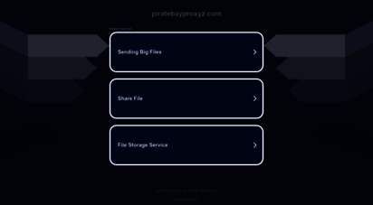piratebayproxyz.com - the pirate bay: working pirate bay proxy 2019