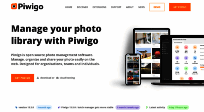 piwigo.org - piwigo is open source photo gallery software for the web  piwigo.org