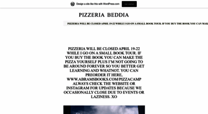 pizzeriabeddia.wordpress.com