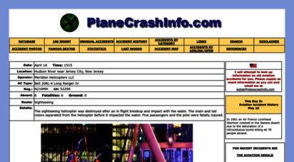 planecrashinfo.com - image