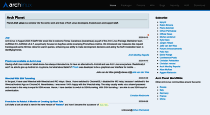 planet.archlinux.org