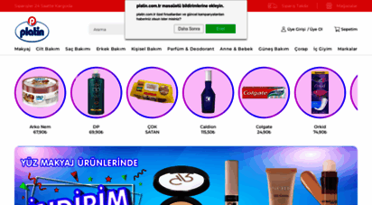platin.com.tr - platin kozmetik online alışveriş mağazası