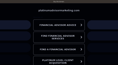 platinumadvisormarketing.com