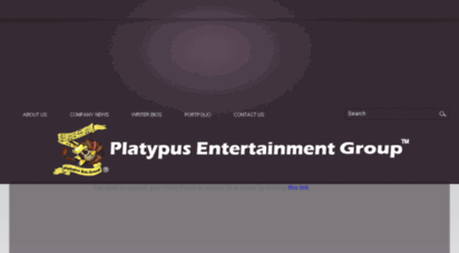 platypusentertainmentgroup.com