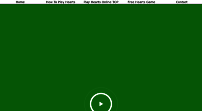 play-hearts.com - play hearts card game  free online