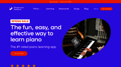 playgroundsessions.com - learn to play piano online - best piano lessons online