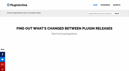 pluginarchive.com - pluginarchive - wordpress plugins and magento extensions archive