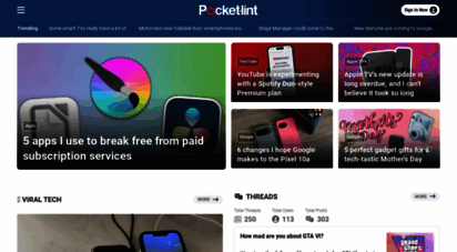 pocket-lint.com - pocket-lint - gadget reviews, product news, electronic gadgets