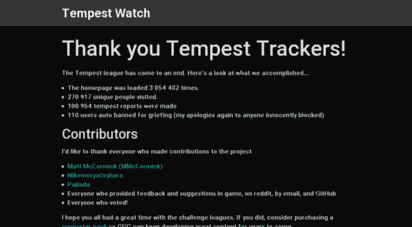 poetempest.com