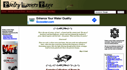 poetryloverspage.com - poetry lovers´ page