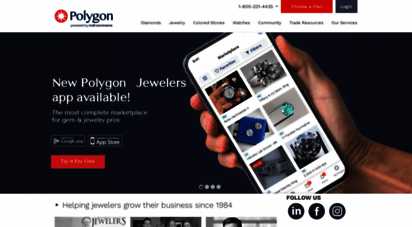 polygon.net - wholesale jewelry, gemstones & diamonds trading network  polygon