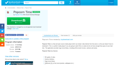 popcorn-time.joydownload.com