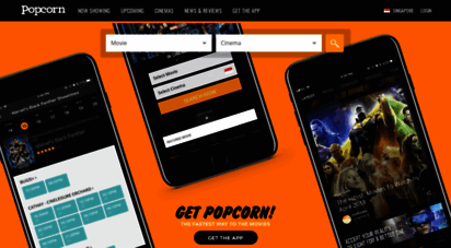 popcorn.app - movie showtimes, tickets, trailers & news  popcorn singapore