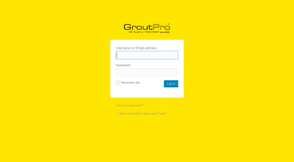 portal.groutpro.com.au