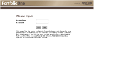 portfolioone.onepath.com.au