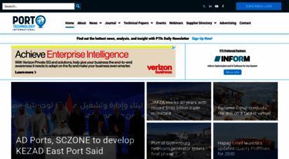 porttechnology.org - home - port technology international