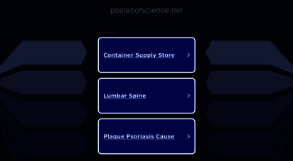 posteriorscience.net