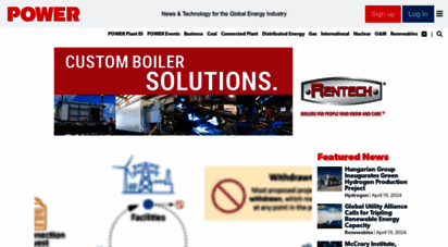 powermag.com - power magazine :: power generation news and jobs in coal, gas, nuclear, renewables