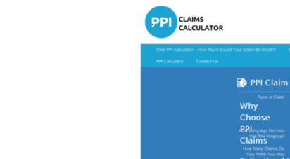 ppiclaimscalculator247.co.uk