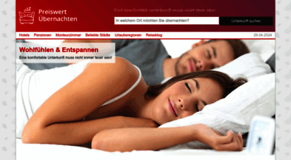 preiswert-uebernachten.de - preiswert übernachten deutschland - günstige hotels & pensionen