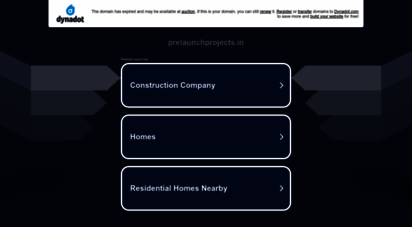 prelaunchprojects.in